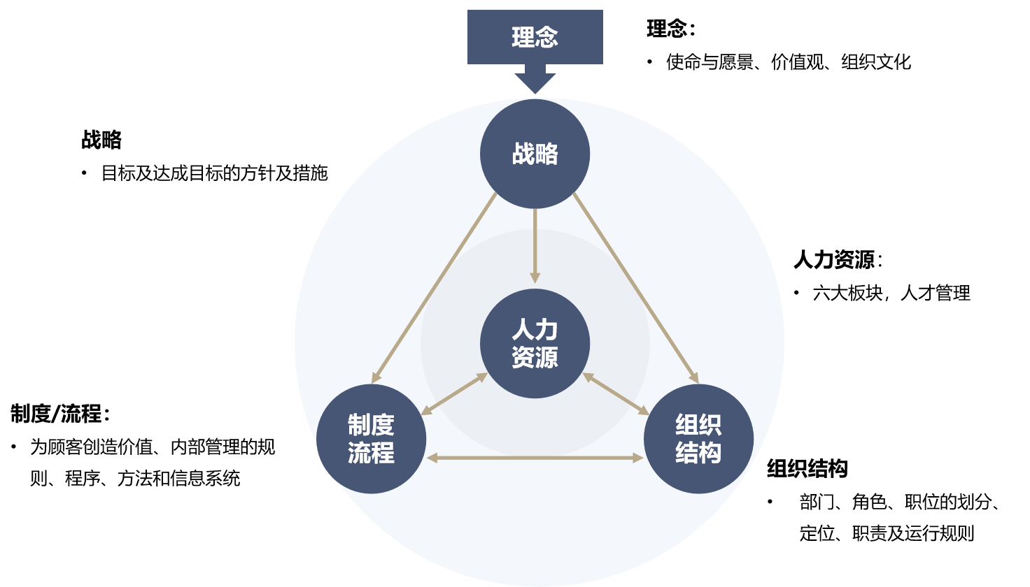 组织管理顶层设计框架